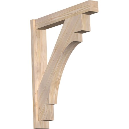 Ekena Millwork Merced Block Smooth Outlooker, Douglas Fir, 5 1/2"W x 32"D x 38"H OUT06X32X38MRC05SDF